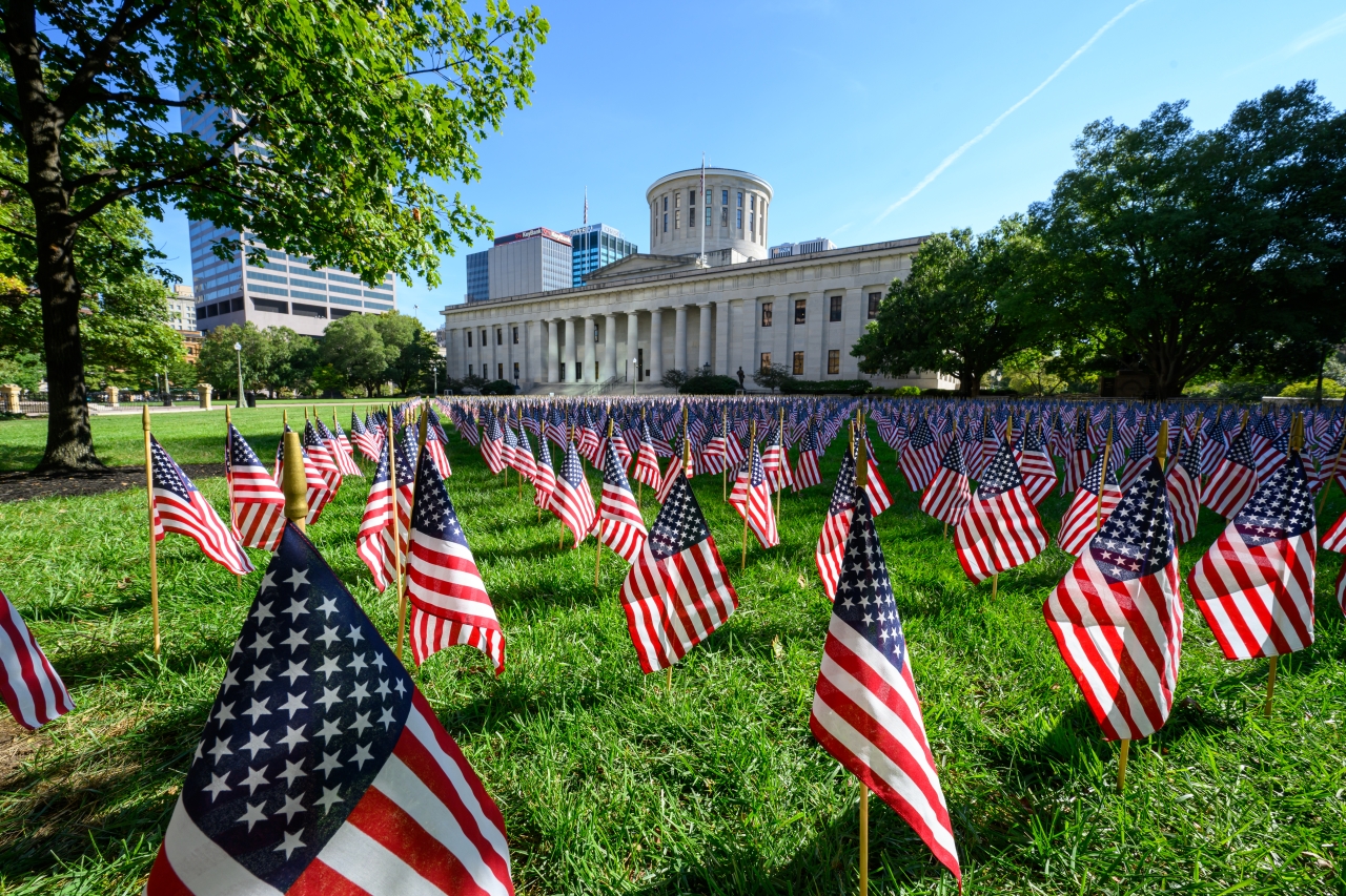 Statehouse Flag Display