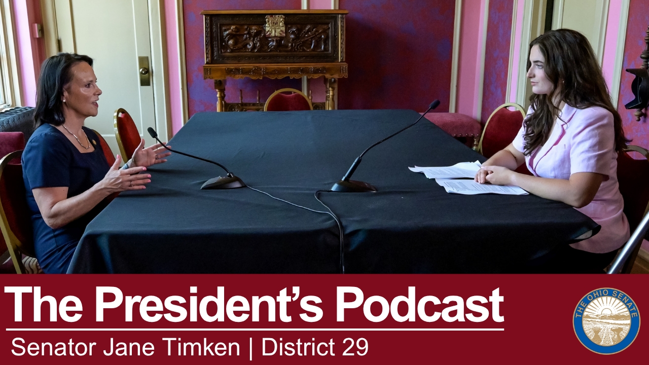 Sen. Timken and Libby Krieger