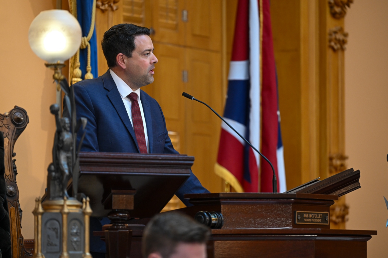 President McColley Presides over Senate