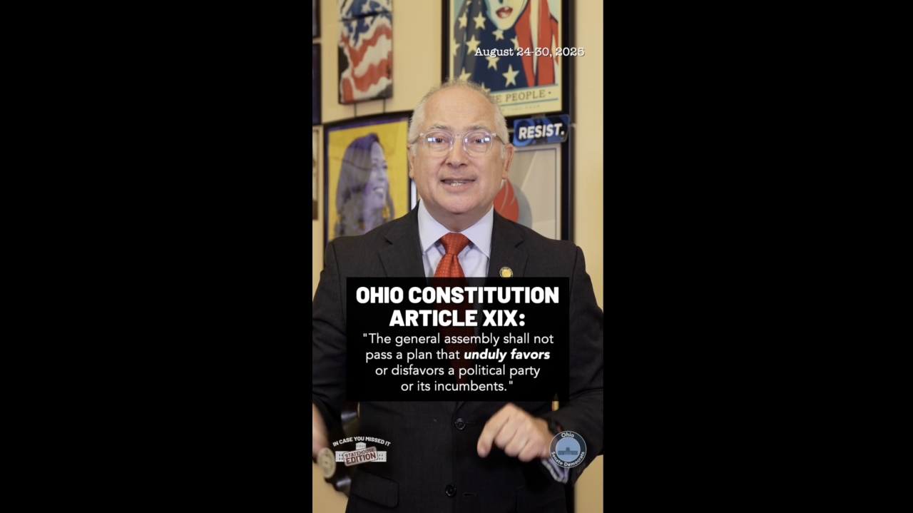 In Case You Missed It: Statehouse Edition - August 24-30, 2025