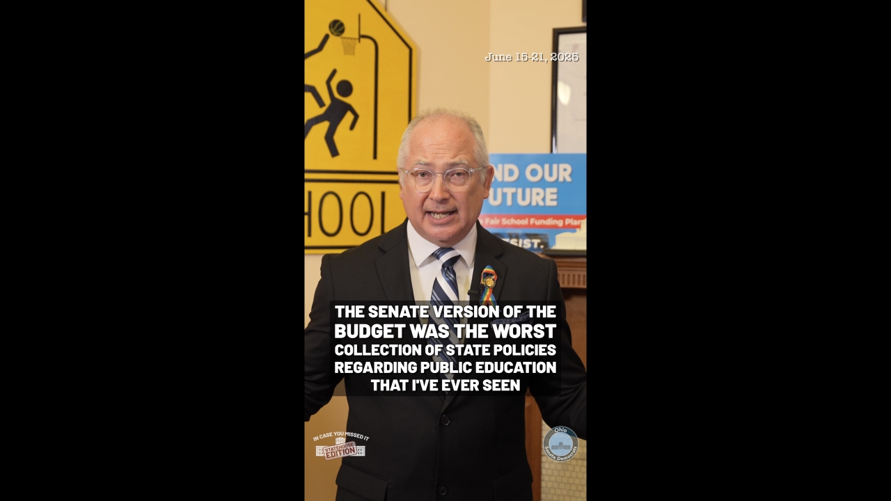 In Case You Missed It: Statehouse Edition - June 15-21, 2025