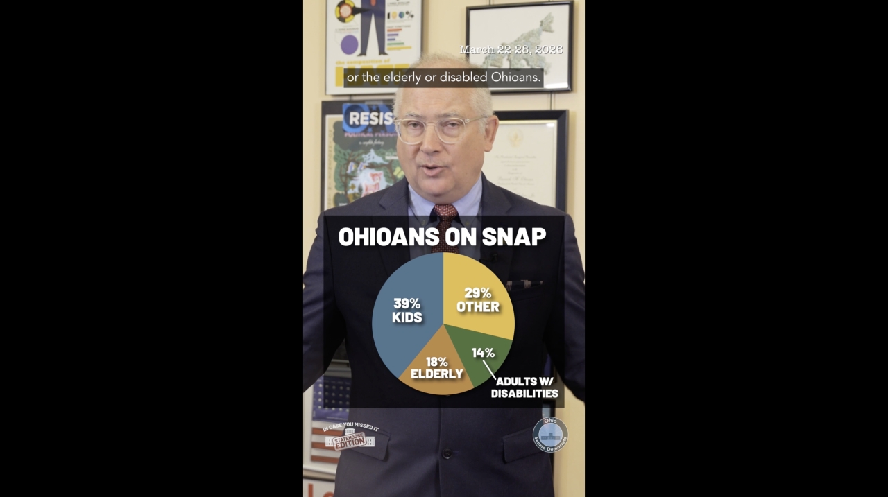 In Case You Missed It: Statehouse Edition - March 22-28, 2026