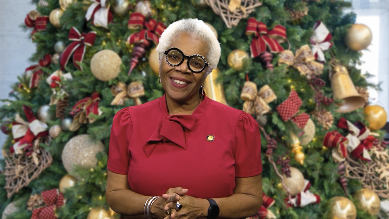 Sen. Hicks-Hudson - Holiday Greeting 2024