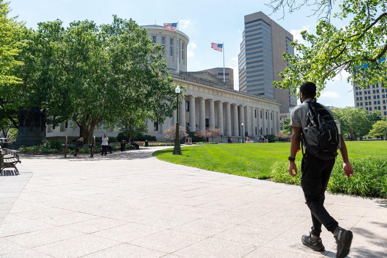 Blackshear Completes Walk from Dayton to Statehouse for Mental Health Awareness