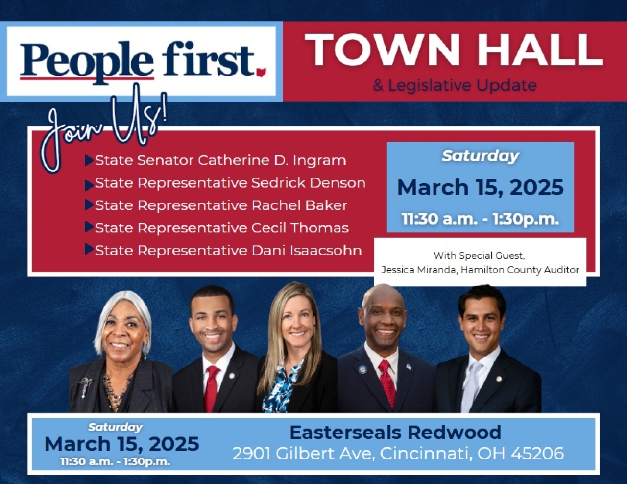 Ingram to Host Town Hall with SW Ohio Delegation