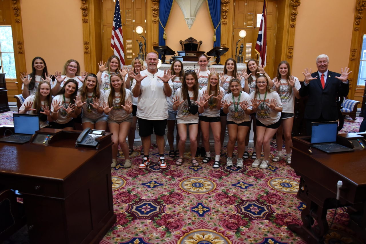 Landis Recognizes Ohio's Winningest Softball Team