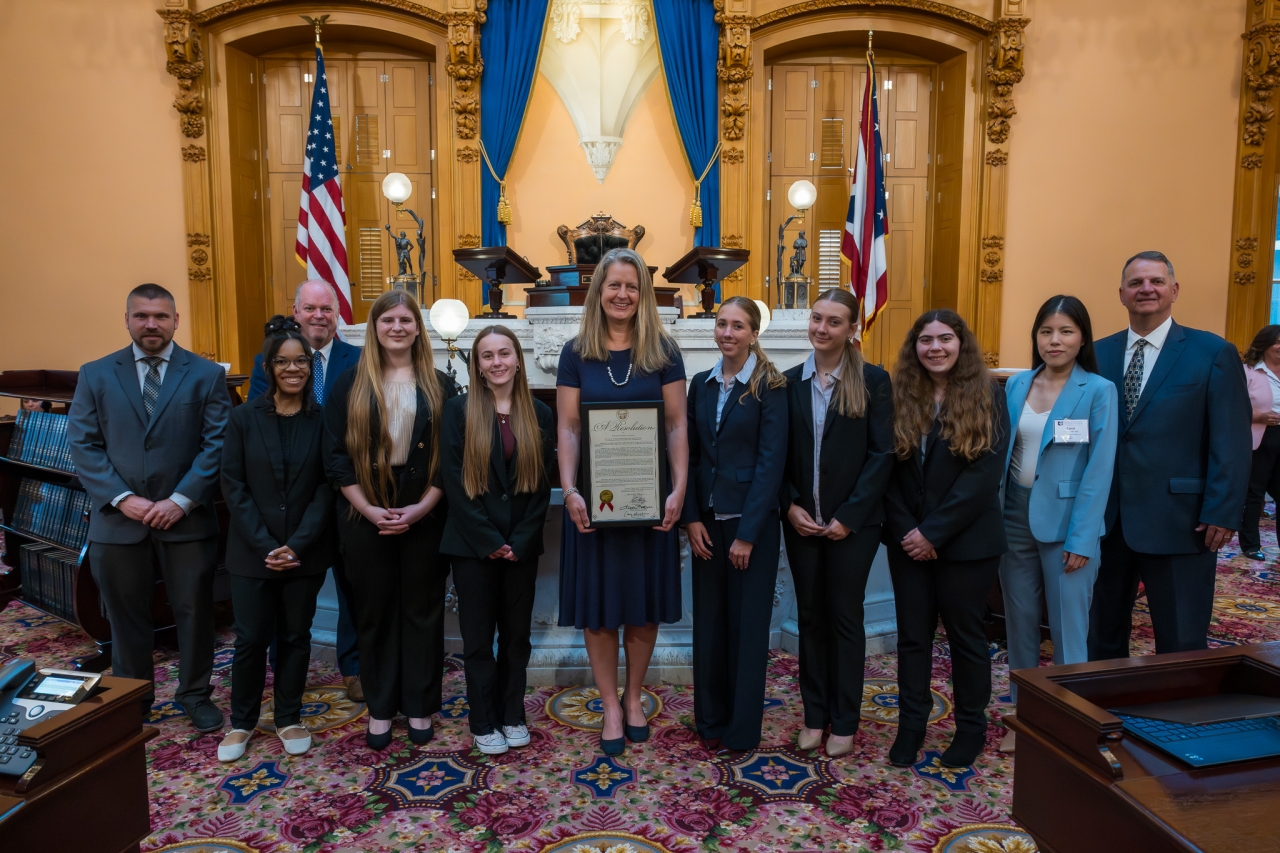 Roegner Honors Hoban Mock Trial State Champions