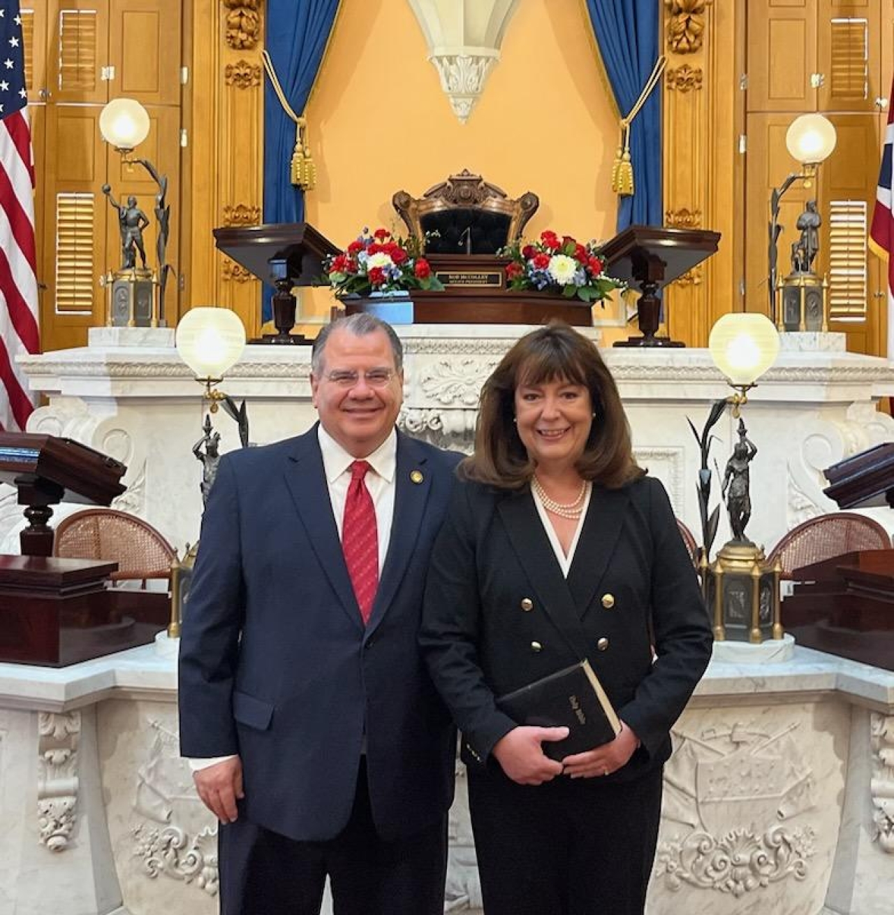 Schaffer Sworn into Second Term in the Ohio Senate