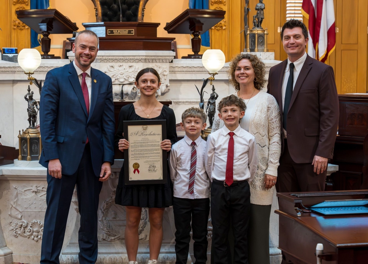 Senator Manning Honors Cross Country National Champion
