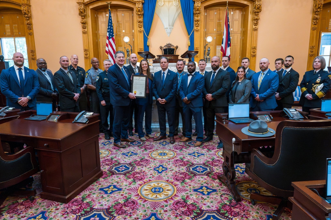 Senator Patton Honors U.S. Marshals in Ohio