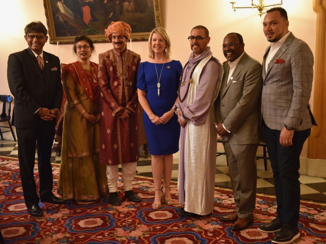 Antonio Sponsors Lunch and LGBTQ+ Rights Discussion with Prince Manvendra Singh Gohil