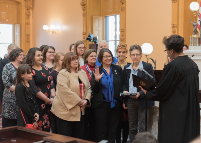 Antonio Sworn into Office as State Senator