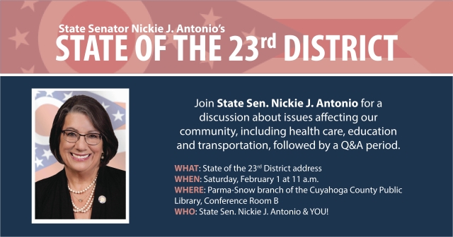 Antonio To Deliver State of the District