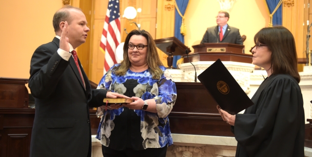 Brenner Sworn in for First Term as Ohio State Senator