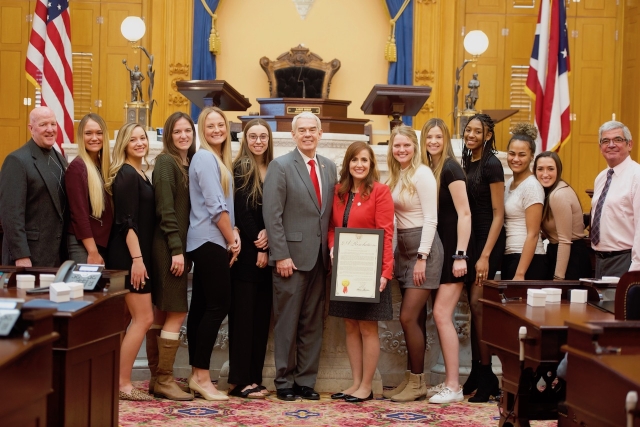 Gavarone Honors Back-to-Back National Champions from Owens Community College