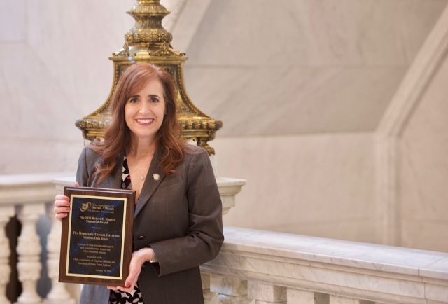 Gavarone Named Legislator of the Year by Ohio Association of Election Officials