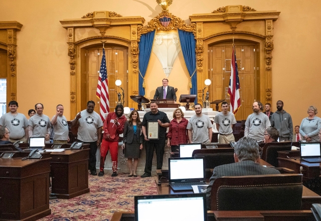 Gavarone Recognizes State Champion Lucas County Special Olympics Flag Football Team