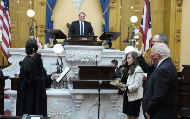 Gavarone Sworn in for the 134th General Assembly