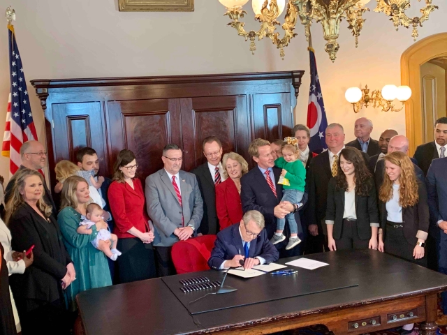 Governor Signs Heartbeat Bill, Protecting the Right to Life