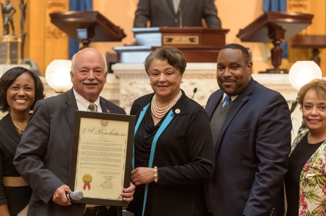 Hackett Welcomes Central State University To Statehouse To Be Recognized For National Honors