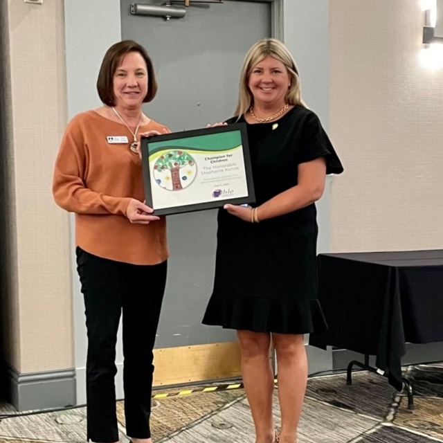 Kunze Recognized as 2023 Champion for Children | Senator Stephanie ...