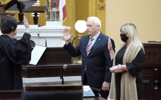 Kunze Sworn in for the 134th General Assembly