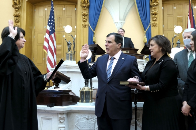 Lang Sworn in as Member of the Ohio Senate