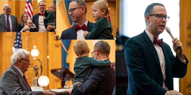 Louis W. Blessing III Takes the Oath of Office to Represent Ohio's 8th Senate District