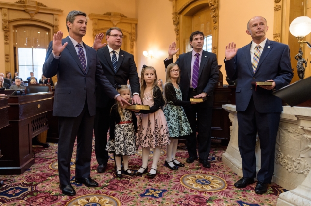 Matt Dolan Sworn In as a Member of the Ohio Senate