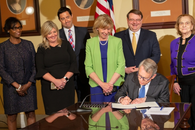 PHOTO: Bill Celebrating the 100th Anniversary of Women's Right to Vote Signed into Law