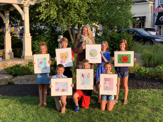 PHOTO: Roegner Announces Winners of Annual Art Contest