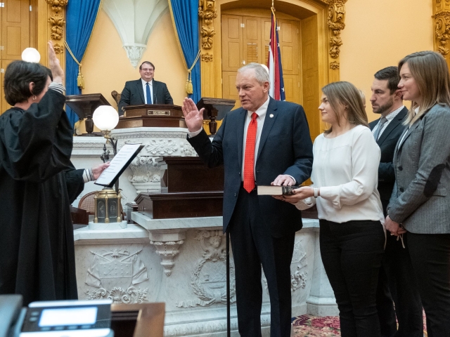 Reineke Sworn in as New Member of the Ohio Senate