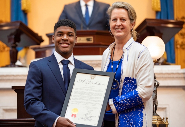 Roegner Honors Bronze Medalist Winner at NAACP's 2019 ACT-SO