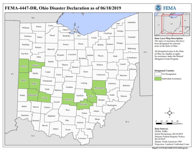 Schaffer Announces Federal Assistance Now Available for Pickaway, Hocking, Muskingum Counties Impacted by Tornadoes