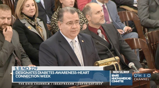 Schaffer Testifies to Designate Ohio Diabetes Awareness-Heart Connection Week