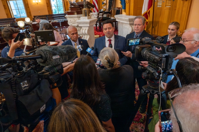Senate President Rob McColley and Finance Chairman Jerry Cirino Statement on Governor's Veto Message