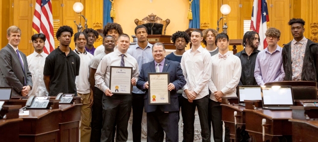 State Champion Pickerington Central Basketball Team Recognized by Ohio Senate