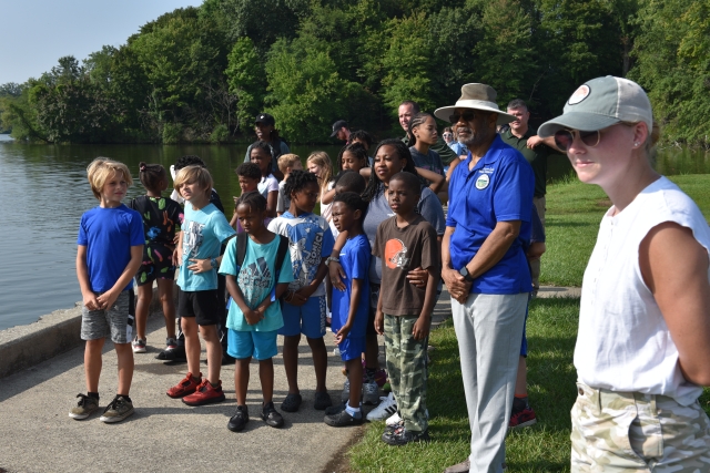 Sykes Hosts Fishing Clinic for Youth