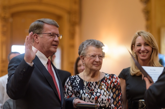 Wilson Takes Oath to Fill 7th District Vacancy